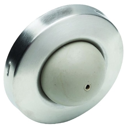 Ives Commercial 2-1/2in Convex Wall Stop Satin Stainless Steel Finish WS406407CVX32D
